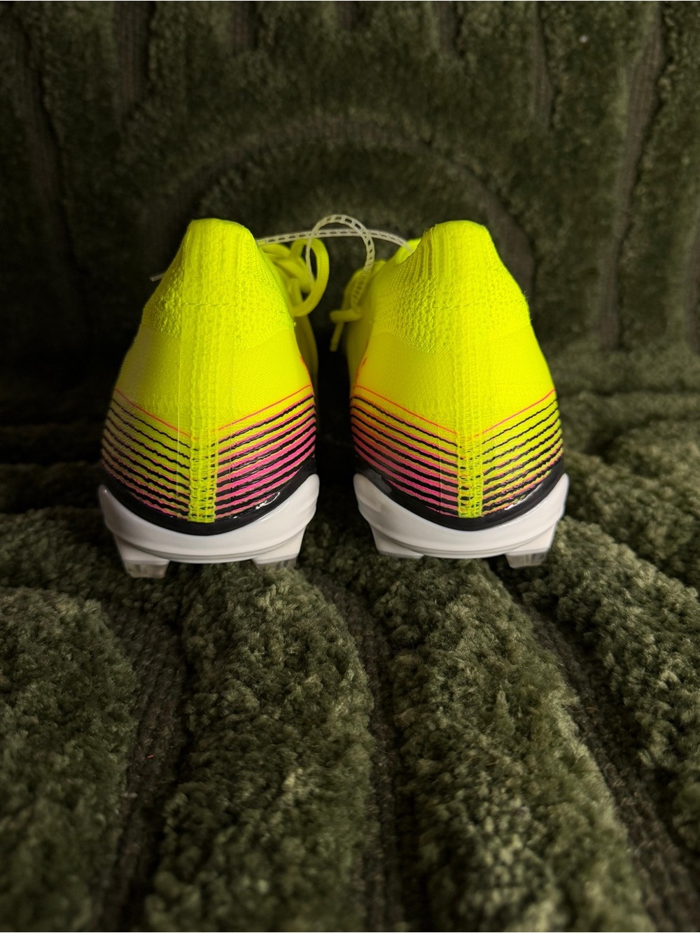 Puma Neon Yellow Women's Athletic Lace-Up Shoes - Picture 2 of 6